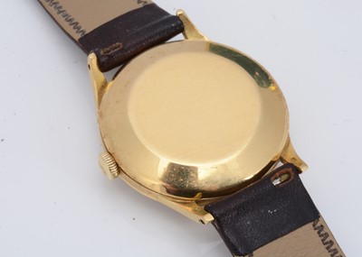 Lot 125 - A c1980s International Watch Company (IWC) automatic 18ct gold cased wristwatch