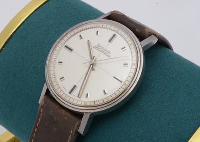 Lot 127 - A 1960s Bulova Aucutron stainless steel wristwatch