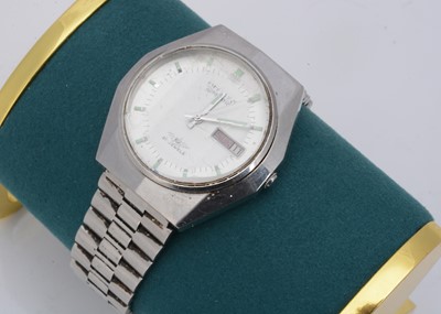 Lot 138 - A c1970s Citizen Automatic 7 stainless steel wristwatch