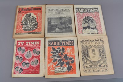 Lot 514 - Vintage Radio Times Magazines