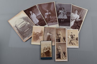 Lot 18 - Cartes De Visites and Cabinets