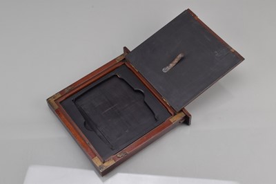 Lot 48 - A Ross Wet Plate Sliding Box Half Plate Camera