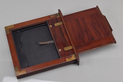 Lot 48 - A Ross Wet Plate Sliding Box Half Plate Camera