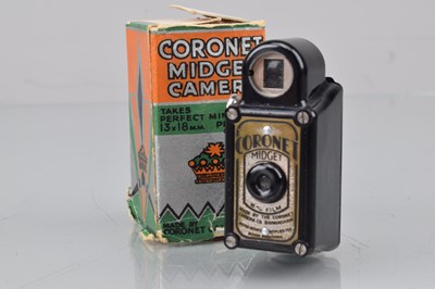 Lot 63 - A Coronet Midget Camera