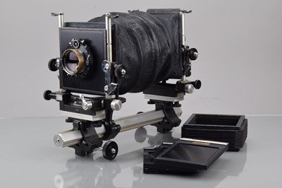 Lot 81 - A De-Vere 5 x 4 Monorail Camera