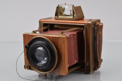 Lot 86 - An Ernemann Klapp Tropen Tropical Folding Strut Camera