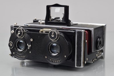 Lot 101 - A Rietzschel Kosmo Clack Stereo Camera