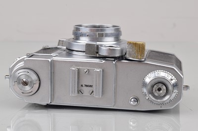 Lot 121 - A Zeiss Ikon Tenax II Rangefinder Camera
