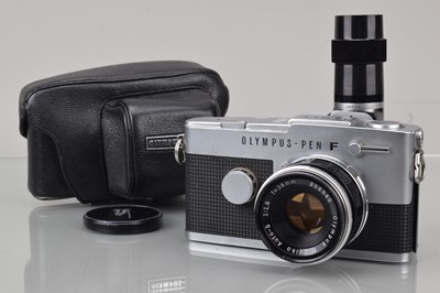 Lot 128 - An Olympus Pen-FT Half Frame Camera