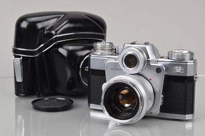 Lot 131 - A Zeiss Ikon Conarex Bulls Eye SLR Camera