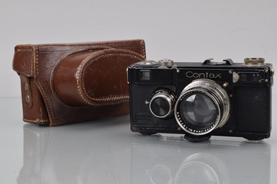 Lot 136 - A Zeiss Ikon Contax If Rangefinder Camera