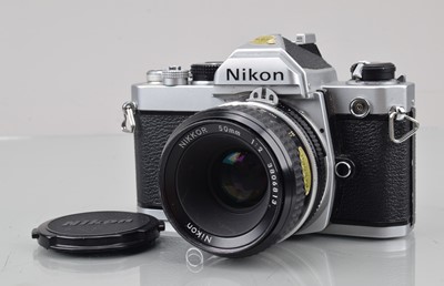 Lot 157 - A Nikon FM SLR Camera