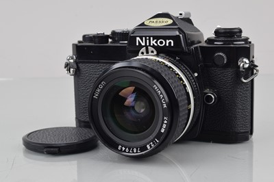 Lot 158 - A Nikon FE SLR Camera