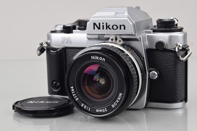 Lot 160 - A Nikon FA SLR Camera