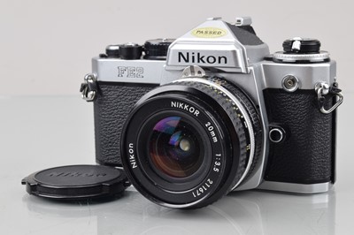 Lot 163 - A Nikon FE2 SLR Camera