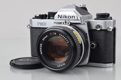 Lot 164 - A Nikon FM2 SLR Camera