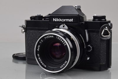 Lot 183 - A Nikon Nikkormat FT2 SLR Camera