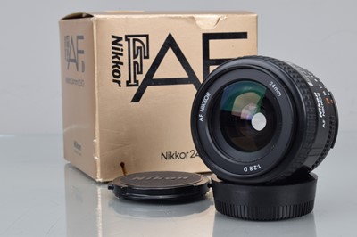 Lot 202 - A Nikon AF Nikkor 24mm f/2.8D Lens