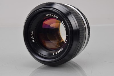 Lot 205 - A Nikon Nikkor 50mm f/1.4 non Ai Lens