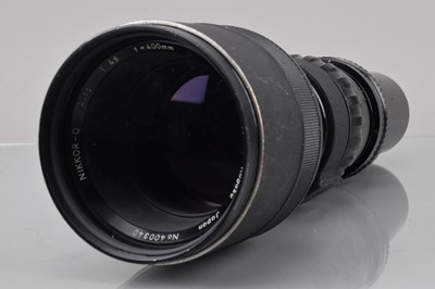 Lot 210 - A Nippon Kogaku Nikkor-Q Auto 400mm f/4.5 Lens