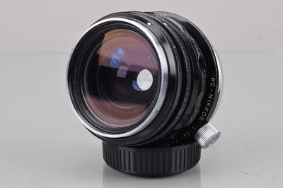 Lot 217 - A Nippon Kogaku PC-Nikkor 35mm f/3.5 Lens