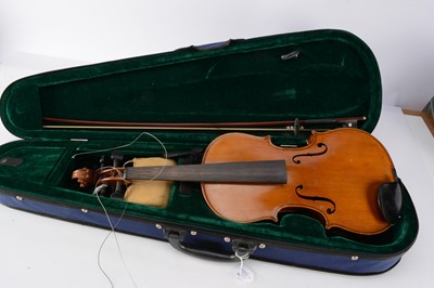 Lot 536 - German Violin