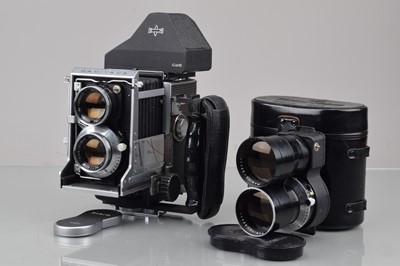 Lot 224 - A Mamiya C3 Professional TLR Camera