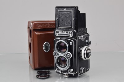 Lot 231 - A Rolleiflex 3.5E TLR Camera