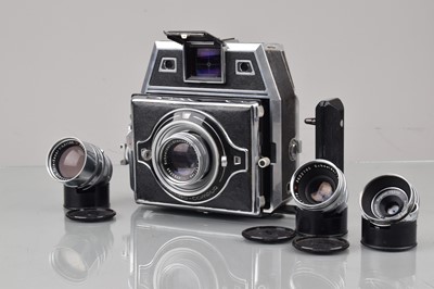 Lot 237 - A Bertram 6x9 BC1 Camera Outfit