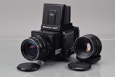 Lot 241 - A Mamiya RB67 Professional S Camera
