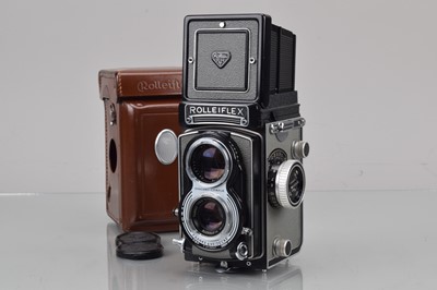 Lot 252 - A Rolleiflex T TLR Camera