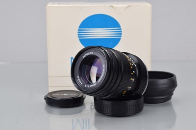 Lot 292 - A Minolta M-Rokkor 90mm f/4 Lens