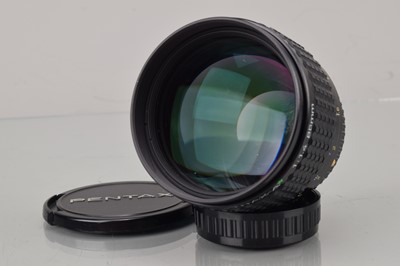 Lot 299 - A SMC Pentax-A* (Green Star) 85mm f/1.4 Lens