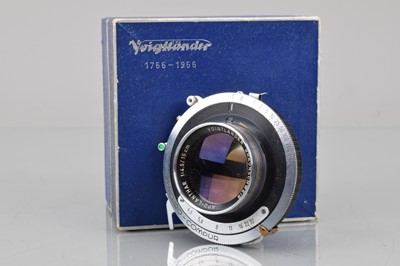 Lot 308 - A Voigtländer Braunschweig 15cm f/4.5 Apo-Lanthar Lens