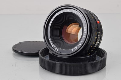 Lot 365 - A Leitz Canada Summicron-R 50mm f/2 Lens