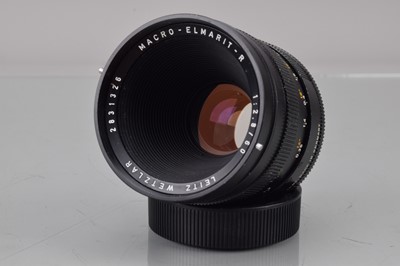 Lot 368 - A Leitz Wetzlar Macro Elmarit-R 60mm f/2.8 Lens