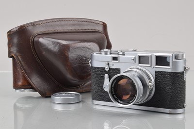 Lot 374 - A Leitz Wetzlar Leica M3 Rangefinder Camera