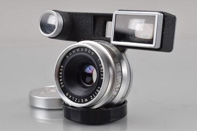 Lot 377 - A Leitz Wetzlar Summaron 35mm f/2.8 Lens