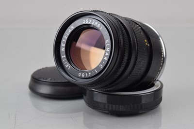 Lot 378 - A Leitz Wetzlar Elmar-C 90mm f/4 Lens