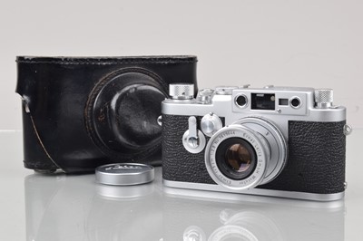 Lot 387 - A Leitz Wetzlar Leica IIIg Rangefinder Camera