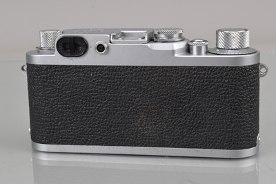 Lot 390 - A Leitz Wetzlar Leica IIIf Rangefinder Camera