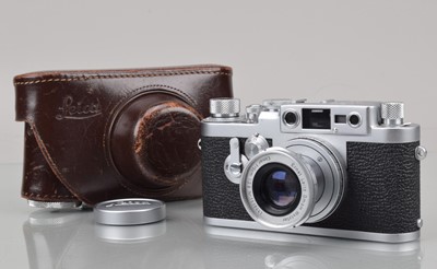 Lot 395 - A Leitz Wetzlar Leica IIIg Rangefinder Camera