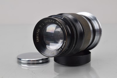 Lot 405 - A Leitz Wetzlar Elmar 9cm f/4 Lens