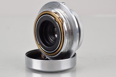 Lot 406 - A Leitz Wetzlar Elmar 3.5cm f/3.5 Lens