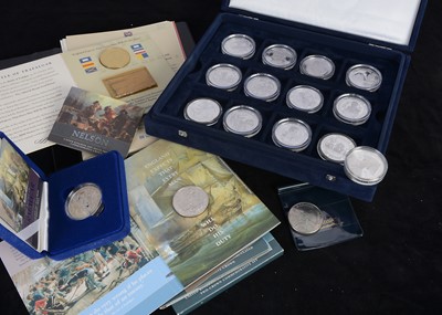 Lot 4 - A collection of twenty four 2005 Gibraltar issued Silver Proof £5 Coins