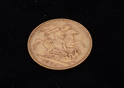 Lot 27 - A Victoria Full Gold Sovereign