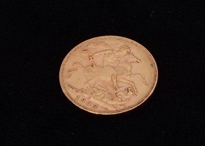 Lot 29 - An Edward VII Full Gold Sovereign