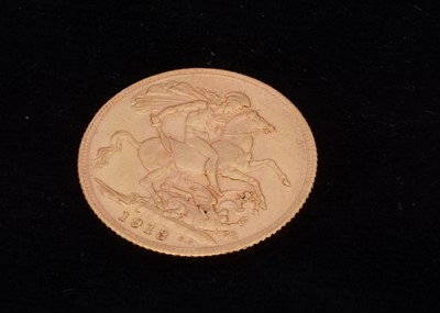 Lot 30 - A George V Full Gold Sovereign