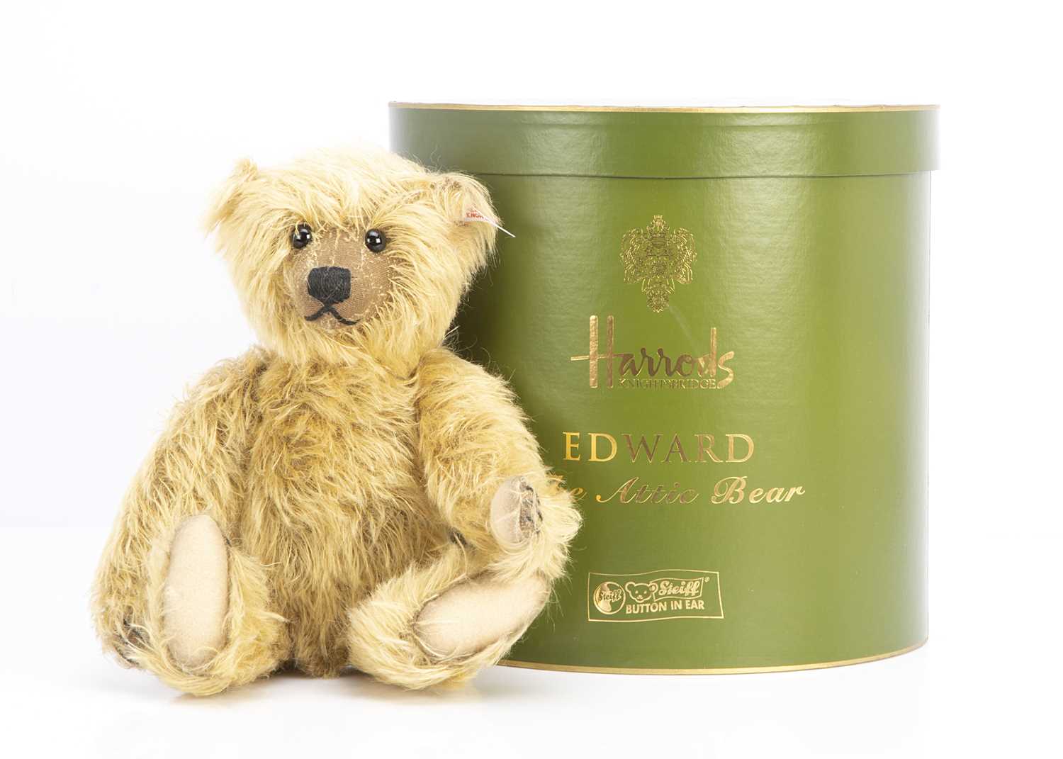 Lot 11 - A Steiff limited edition Harrods Edward The Attic Teddy Bear