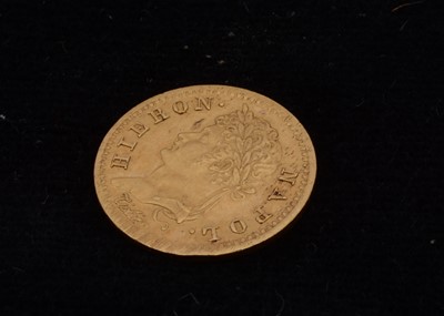 Lot 56 - A Westfalen Gold 5 Franken coin